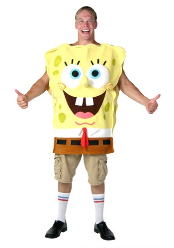 Unrelated but that is a pretty good SpongeBob costume. 