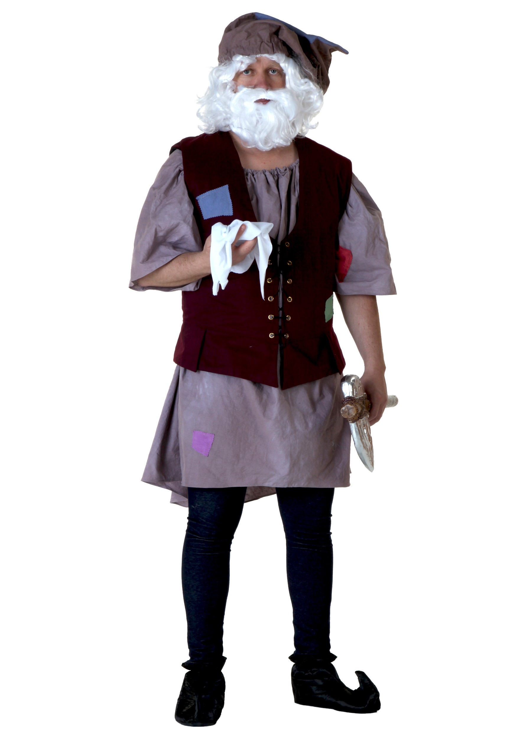 Wheezy Dwarf Costume-Men's Seven Dwarf Costumes