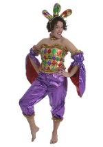 Women's Mardi Gras Jester Costume