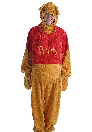 Live Free the Pooh u0026 Christopher Robin Couple Costume Deluxe Winnie The...