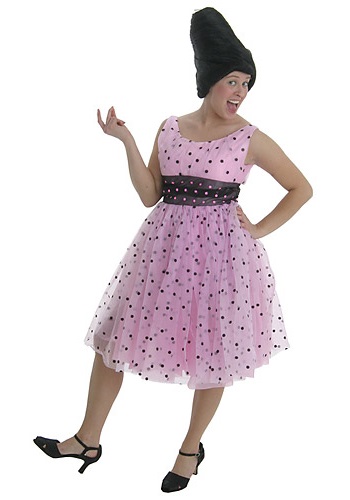 1950's Prom Dress - Polka-Dot