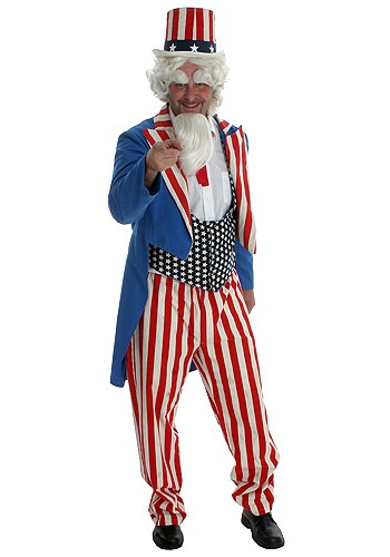 Adult Uncle Sam Costume