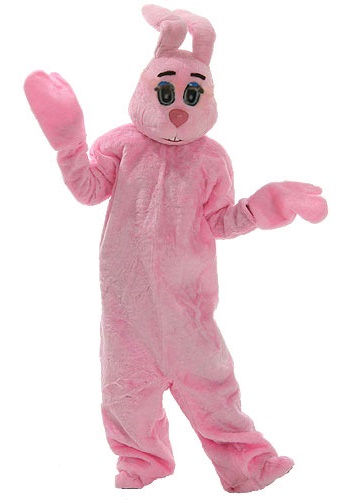 Adult Pink Bunny Costume
