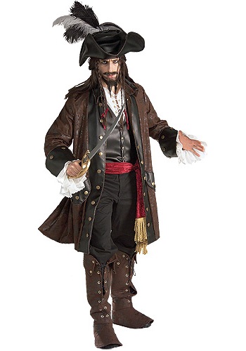 Adult Caribbean Pirate Costume
