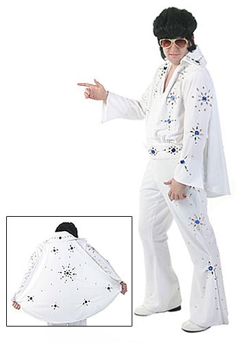 White Elvis Jumpsuit