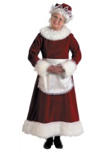 Mrs. Claus Costume with Apron