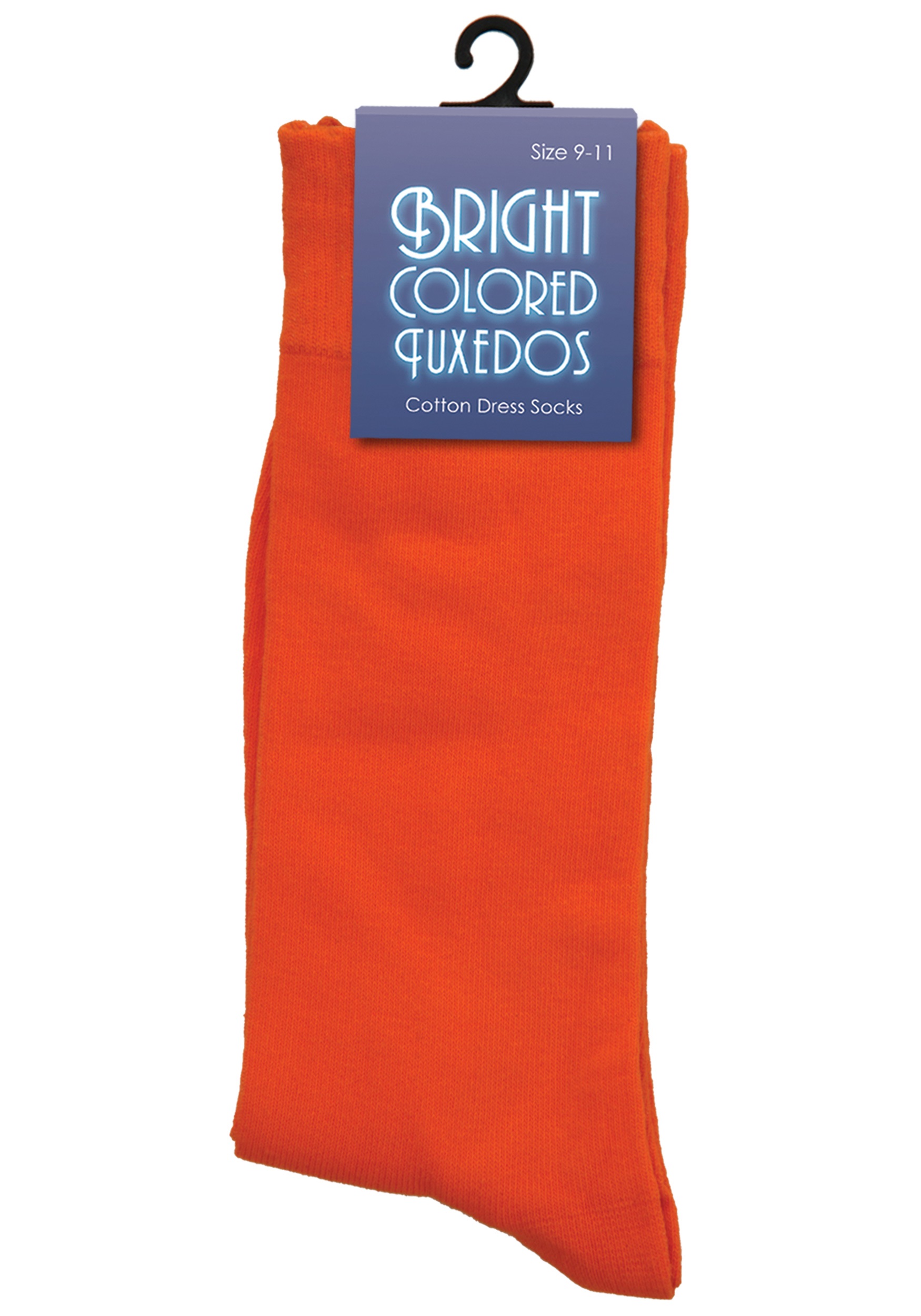 Men's Orange Socks - Dress Socks
