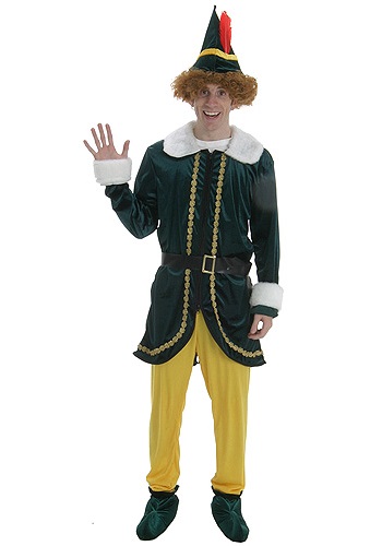 Adult Buddy The Elf Costume Rental