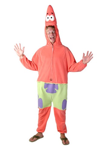 Adult Patrick Costume - Spongebob Squarepants Costumes