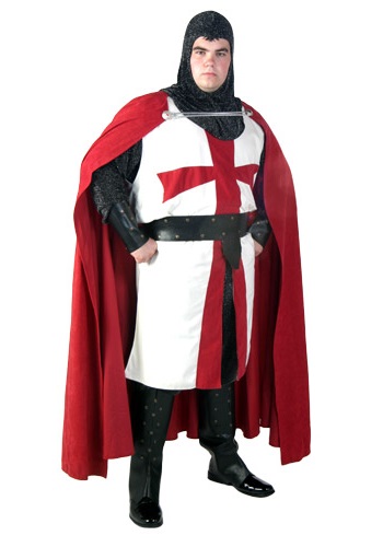 Mens Crusader Costume