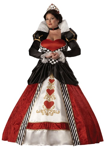 Plus Size Deluxe Queen of Hearts Costume