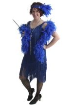 Adult Blue Flapper Costume