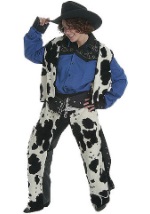 Cowhide Cowgirl Costume