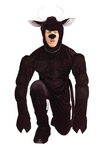 Adult Black Bull Costume
