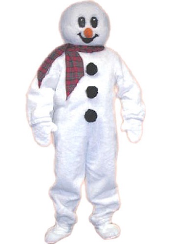 Frosty Snow Man Mascot