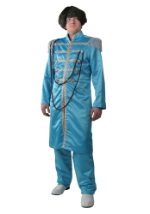Blue 60's Band Member Costume