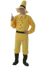 Man in the Yellow Hat Costume