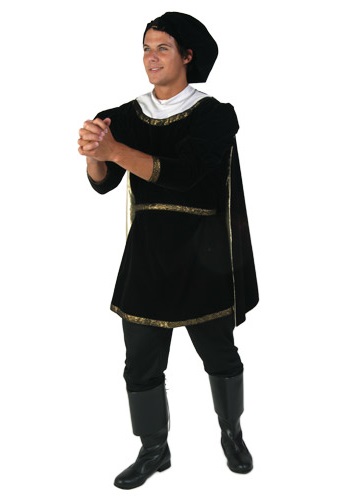 Adult Black Romeo Costume