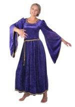 Purple Medieval Costume