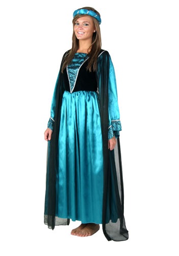 Turquoise Renaissance Gown