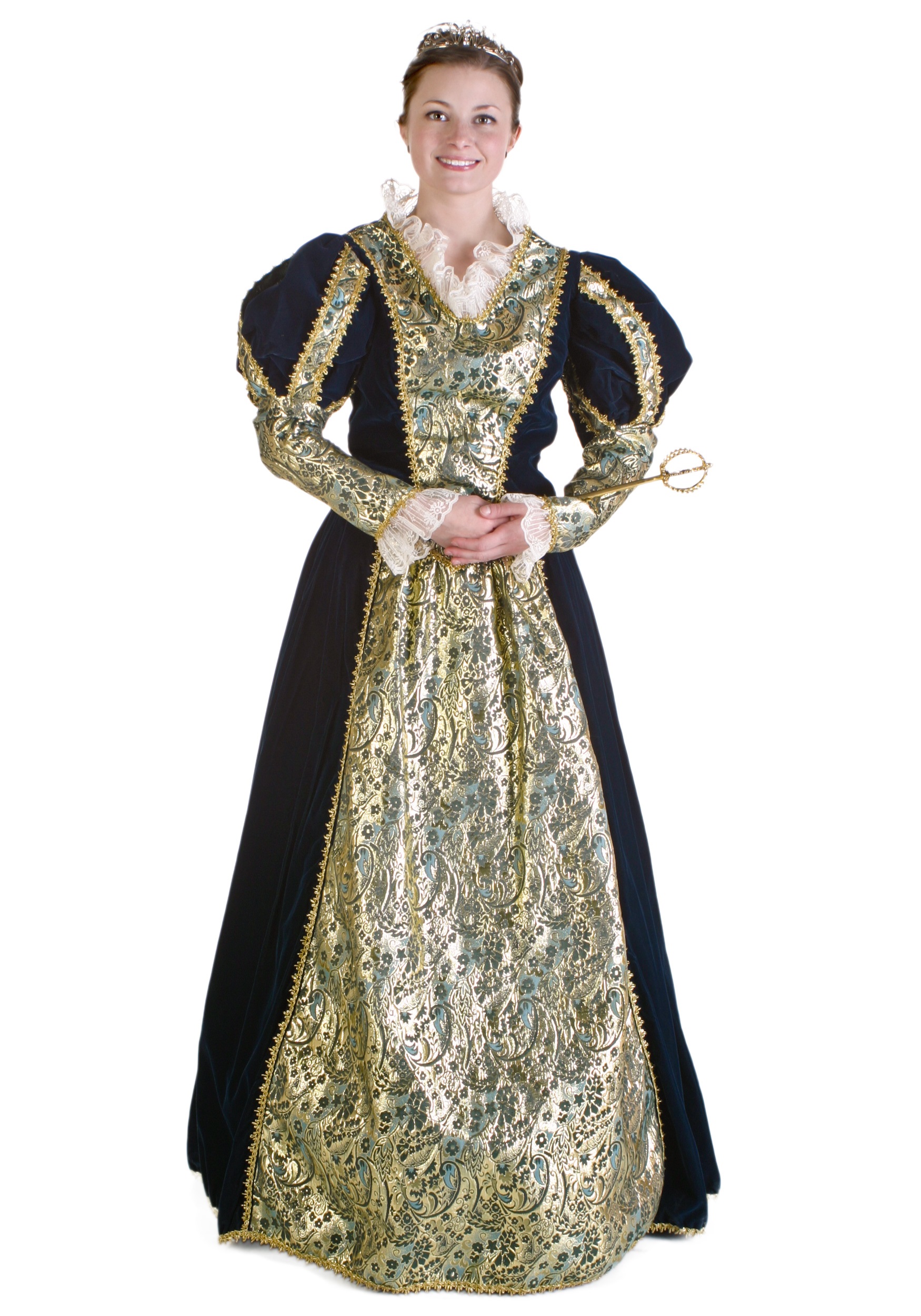 Shakespearean Queen Costume Classic Elegant Queen Costumes